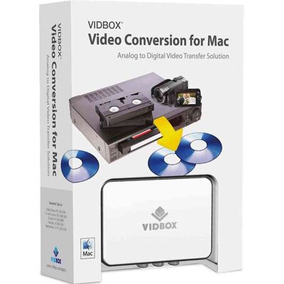 VIDBOX - Video Conversion for Mac - Black/White VIDBOX - Video Conversion for Mac - Black/White