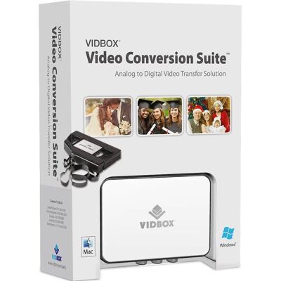 VIDBOX - Video Conversion Suite - Black/White VIDBOX - Video Conversion Suite - Black/White