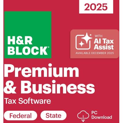 H&R Block - Tax Software Premium & Business 2025 - Windows H&R Block - Tax Software Premium & Business 2025 - Windows