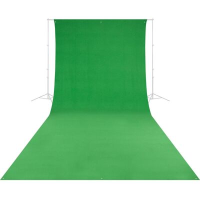 Westcott - 9 x 20-Feet Wrinkle-Resistant Polyester Background (ChromaKey Green) Westcott - 9 x 20-Feet Wrinkle-Resistant Polyester Background (ChromaKey Green)
