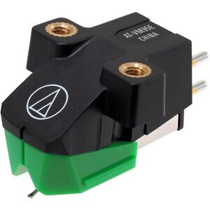 Audio-Technica - AT-VM95E Dual Moving Magnet Cartridge - Green Audio-Technica - AT-VM95E Dual Moving Magnet Cartridge - Green