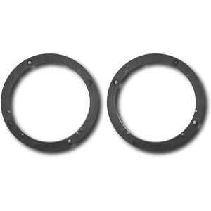 Metra - 1/2" Vehicle Speaker Spacers (2-Pack) - Black Metra - 1/2" Vehicle Speaker Spacers (2-Pack) - Black