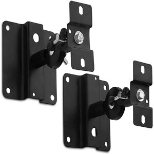 Mount-It! - Heavy-Duty Universal Speaker Mounts for Walls & Ceiling with Adjustable Swivel & Tilt - Black Mount-It! - Heavy-Duty Universal Speaker Mounts for Walls & Ceiling with Adjustable Swivel & Tilt - Black
