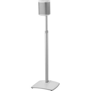 Sanus - 30" to 42" Adjustable Height Speaker Stand for Sonos One, Sonos One SL, PLAY:1 and PLAY:3 Speakers - White Sanus - 30" to 42" Adjustable Height Speaker Stand for Sonos One, Sonos One SL, PLAY:1 and PLAY:3 Speakers - White