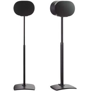 Sanus - Height-Adjustable Speaker Stands for Sonos Era 300 - Pair - Black Sanus - Height-Adjustable Speaker Stands for Sonos Era 300 - Pair - Black