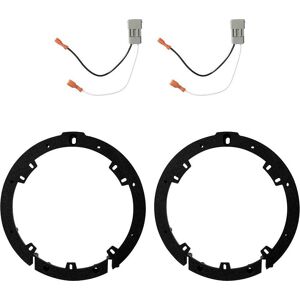 Metra - Speaker Mount Kit for Select 2006-2020 Honda Vehicles - Black Metra - Speaker Mount Kit for Select 2006-2020 Honda Vehicles - Black