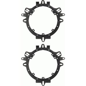 Metra - Speaker Mounting Adapter for Most Vehicles (2-Pack) - Black Metra - Speaker Mounting Adapter for Most Vehicles (2-Pack) - Black