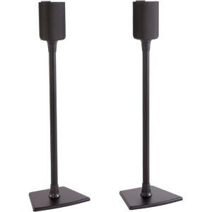 Sanus - Universal Speaker Stands for Speakers up to 10 lbs - Built in Cable Management - Sold in Pairs - Black Sanus - Universal Speaker Stands for Speakers up to 10 lbs - Built in Cable Management - Sold in Pairs - Black