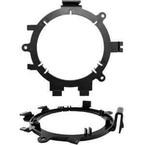Enrock - 5.25" or 6.5" Speaker Mounting Bracket Adaptor fits select 1995-2009 GM Vehicles (Pair) - Black Enrock - 5.25" or 6.5" Speaker Mounting Bracket Adaptor fits select 1995-2009 GM Vehicles (Pair) - Black