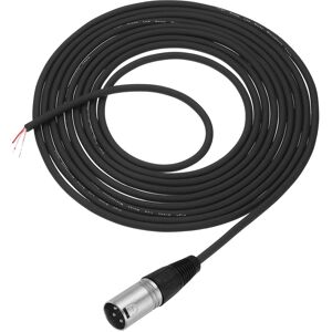 Unique Bargains - Audio Extension Cord XLR Male to Bare Wire Open End Microphone Cable, 3-Pin XLR, for DJ PA Amplifier Subwoofer - Silver Unique Bargains - Audio Extension Cord XLR Male to Bare Wire Open End Microphone Cable, 3-Pin XLR, for DJ PA Amplifier Subwoofer - Silver