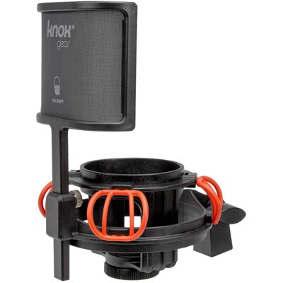 Knox - Gear Microphone Shock Mount and Detachable Pop Filter Knox - Gear Microphone Shock Mount and Detachable Pop Filter