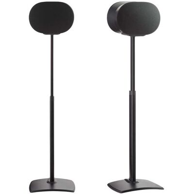 Sanus - Height-Adjustable Speaker Stands for Sonos Era 300 - Pair - Black Sanus - Height-Adjustable Speaker Stands for Sonos Era 300 - Pair - Black