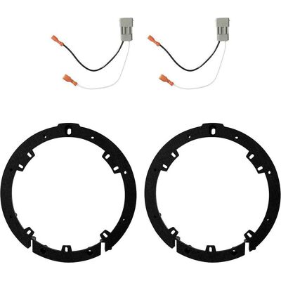 Metra - Speaker Mount Kit for Select 2006-2020 Honda Vehicles - Black Metra - Speaker Mount Kit for Select 2006-2020 Honda Vehicles - Black