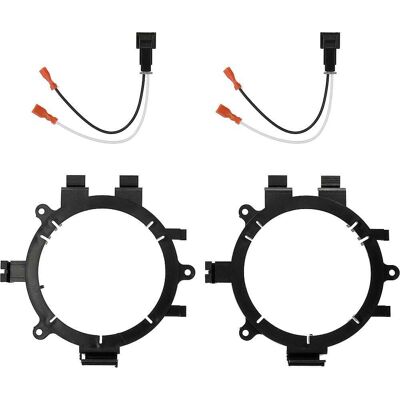 Metra - Speaker Mount Kit for Select 1995-2014 GM Vehicles - Black Metra - Speaker Mount Kit for Select 1995-2014 GM Vehicles - Black