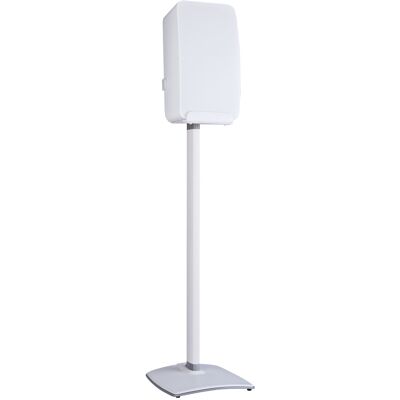 Sanus - Wireless Speaker Stands Designed for Sonos Five and Play: 5 Speakers - White Sanus - Wireless Speaker Stands Designed for Sonos Five and Play: 5 Speakers - White
