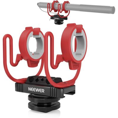 Neewer - Mic Shock Mount, Cold Shoe, 1/4" Thread Neewer - Mic Shock Mount, Cold Shoe, 1/4" Thread