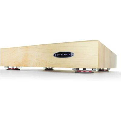 IsoAcoustics - Delos 1815W2 18" x 15" x 3" Turntable Isolation Platform - Maple IsoAcoustics - Delos 1815W2 18" x 15" x 3" Turntable Isolation Platform - Maple