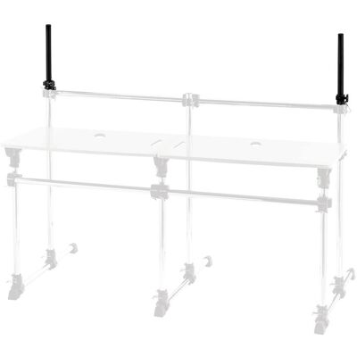 Gibraltar Hardware - Elevate Speaker Mounts, Mounts Directly to Outer Legs, Eliminates Extra Speaker Stands, Drum Accessory and Parts Gibraltar Hardware - Elevate Speaker Mounts, Mounts Directly to Outer Legs, Eliminates Extra Speaker Stands, Drum Accessory and Parts