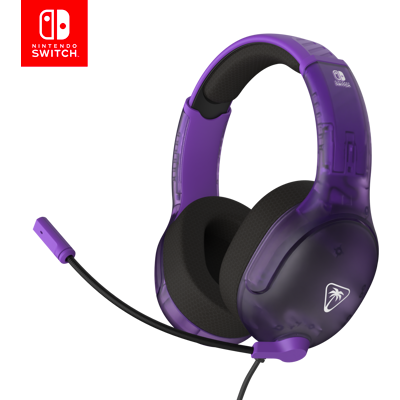Turtle Beach - Airlite Fit Wired Over-Ear Gaming Headset for Nintendo Switch, Nintendo Switch Lite & Nintendo Switch - OLED Model - Ghost Purple Turtle Beach - Airlite Fit Wired Over-Ear Gaming Headset for Nintendo Switch, Nintendo Switch Lite & Nintendo Switch - OLED Model - Ghost Purple