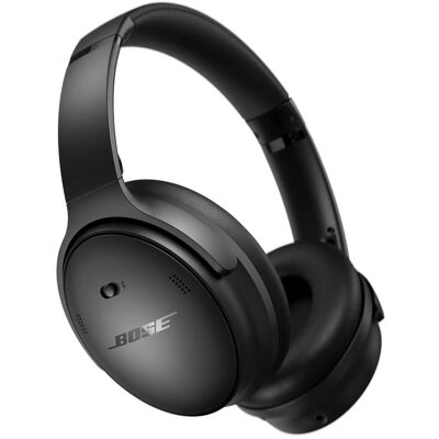 Bose - QuietComfort Wireless Noise Cancelling Over-the-Ear Bluetooth Headphones - Black Bose - QuietComfort Wireless Noise Cancelling Over-the-Ear Bluetooth Headphones - Black