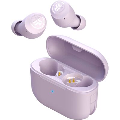 JLab - GO Air Pop True Wireless Earbuds - Lilac JLab - GO Air Pop True Wireless Earbuds - Lilac