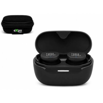 JBL - Endurance Race 2 Sport Earbuds + Hard Case - Black JBL - Endurance Race 2 Sport Earbuds + Hard Case - Black