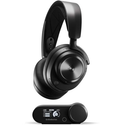 SteelSeries - Arctis Nova Pro Wireless Over-the-Ear Multi Gaming Headset for Xbox Series X S, Xbox One - Black SteelSeries - Arctis Nova Pro Wireless Over-the-Ear Multi Gaming Headset for Xbox Series X S, Xbox One - Black