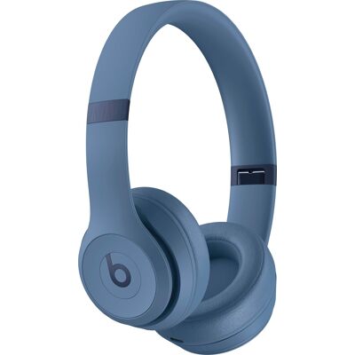Beats - Solo 4 Wireless On-Ear Headphones - Slate Blue Beats - Solo 4 Wireless On-Ear Headphones - Slate Blue