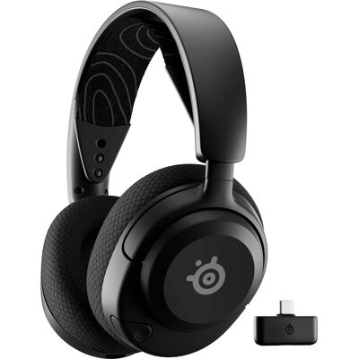 SteelSeries - Arctis Nova 5 Wireless Over-the-Ear Gaming Headset with 2.4GHz/Bluetooth for PC, PS5/PS4, and Switch/Switch 2 - Black SteelSeries - Arctis Nova 5 Wireless Over-the-Ear Gaming Headset with 2.4GHz/Bluetooth for PC, PS5/PS4, and Switch/Switch 2 - Black