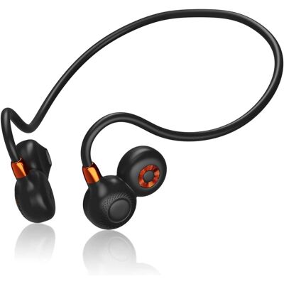 PRIMEPLUS - Open Ear Headphones, Bluetooth 5.3 Wireless Air Conduction Sport Earbuds, IPX6 Sweatproof, 19g Lightweight Earphones - Black PRIMEPLUS - Open Ear Headphones, Bluetooth 5.3 Wireless Air Conduction Sport Earbuds, IPX6 Sweatproof, 19g Lightweight Earphones - Black