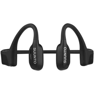 SUUNTO - WING 2 Waterproof Open-Ear Bone Conduction Sports Bluetooth Headphones - Black SUUNTO - WING 2 Waterproof Open-Ear Bone Conduction Sports Bluetooth Headphones - Black