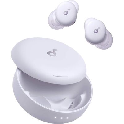 Soundcore - by Anker Sleep A30 Smart Wireless In-Ear Sleep Earbuds, Bluetooth, ANC Noise Blocking, Snore Masking - Mist Lilac Soundcore - by Anker Sleep A30 Smart Wireless In-Ear Sleep Earbuds, Bluetooth, ANC Noise Blocking, Snore Masking - Mist Lilac