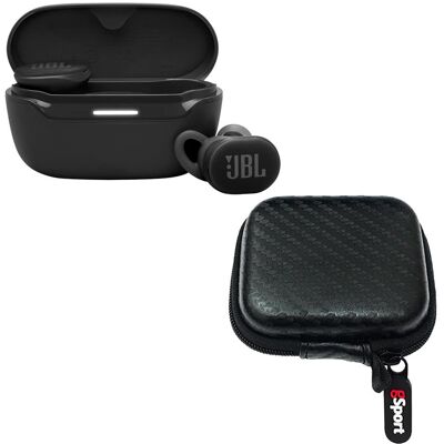 JBL - Endurance Race 2 True Wireless Sport Earbuds Bundle with gSport Case - Black JBL - Endurance Race 2 True Wireless Sport Earbuds Bundle with gSport Case - Black