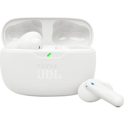 JBL - Vibe Beam 2 Noise Cancelling Earbuds - 2025 - White JBL - Vibe Beam 2 Noise Cancelling Earbuds - 2025 - White