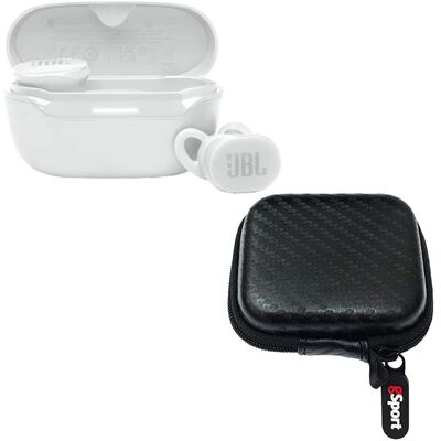 JBL - Endurance Race 2 True Wireless Sport Earbuds Bundle with gSport Case - White JBL - Endurance Race 2 True Wireless Sport Earbuds Bundle with gSport Case - White