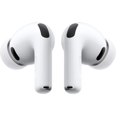 Apple - AirPods Pro 3, Wireless Active Noise Cancelling Earbuds with Heart Rate Sensing Feature - White Apple - AirPods Pro 3, Wireless Active Noise Cancelling Earbuds with Heart Rate Sensing Feature - White