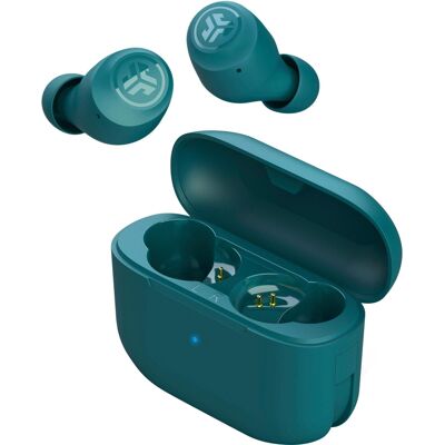 JLab - GO Air Pop True Wireless Earbuds - Teal JLab - GO Air Pop True Wireless Earbuds - Teal