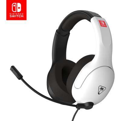 Turtle Beach - Airlite Fit Wired Over-Ear Gaming Headset for Nintendo Switch, Nintendo Switch Lite & Nintendo Switch - OLED Model - White & Black Turtle Beach - Airlite Fit Wired Over-Ear Gaming Headset for Nintendo Switch, Nintendo Switch Lite & Nintendo Switch - OLED Model - White & Black