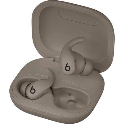 Beats - Powerbeats Fit True Wireless Active Noise Canceling Earbuds - Gravel Gray Beats - Powerbeats Fit True Wireless Active Noise Canceling Earbuds - Gravel Gray