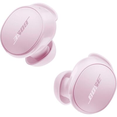 Bose - QuietComfort True Wireless Noise Cancelling In-Ear Earbuds - Petal Pink Bose - QuietComfort True Wireless Noise Cancelling In-Ear Earbuds - Petal Pink