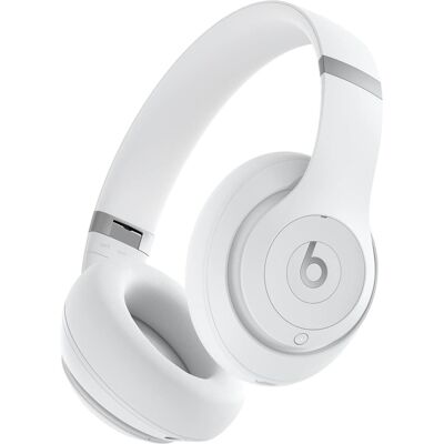 Beats - Studio Pro Bluetooth Wireless Noise Cancellation Headphones - Matte - White Beats - Studio Pro Bluetooth Wireless Noise Cancellation Headphones - Matte - White
