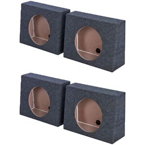 QPower - Q-POWER QTW12 2 12" Sealed Car Audio Subwoofer Sub Box Enclosures Pair (2 Pack) QPower - Q-POWER QTW12 2 12" Sealed Car Audio Subwoofer Sub Box Enclosures Pair (2 Pack)