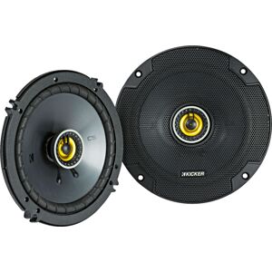 Kicker - CS Series 6-1/2" 2-Way Car Speakers with Polypropylene Cones (Pair) - Yellow/Black Kicker - CS Series 6-1/2" 2-Way Car Speakers with Polypropylene Cones (Pair) - Yellow/Black