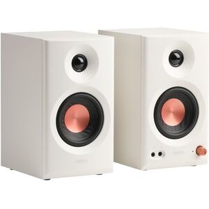 Edifier - MR3 Active Bookshelf Speakers, Computer Speakers - Bluetooth and Optical Input - 2.0 Studio Monitor Speaker (Pair) - White Edifier - MR3 Active Bookshelf Speakers, Computer Speakers - Bluetooth and Optical Input - 2.0 Studio Monitor Speaker (Pair) - White