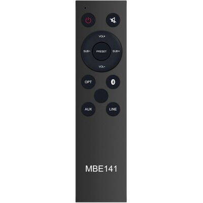 ALLIMITY - ESB204 ESB205 Replacement Remote, Fit for Element Soundbar System ESB204 ESB205 - Black ALLIMITY - ESB204 ESB205 Replacement Remote, Fit for Element Soundbar System ESB204 ESB205 - Black