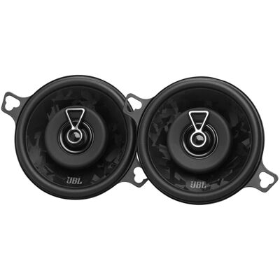 JBL - STAGE338F 3.5” 2-Way Coaxial Speaker No Grille - Black/Gray JBL - STAGE338F 3.5” 2-Way Coaxial Speaker No Grille - Black/Gray