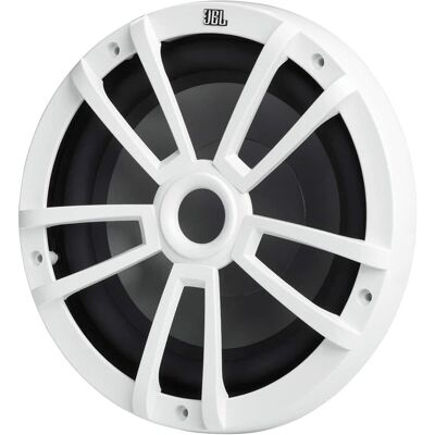 JBL - MARINE STAGE10 10" (250mm) marine audio multi-element subwoofer 200W – WHITE - Black JBL - MARINE STAGE10 10" (250mm) marine audio multi-element subwoofer 200W – WHITE - Black