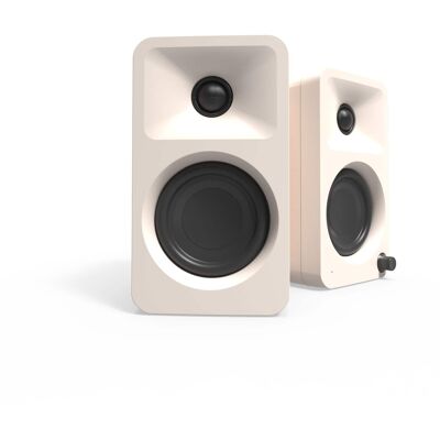 Kanto - ORAMC 100W Powered Speakers with Bluetooth 5.0 - Cream Kanto - ORAMC 100W Powered Speakers with Bluetooth 5.0 - Cream