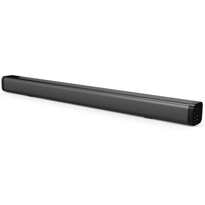 Supersonic - 30-inch Optical Bluetooth 2.0 Channel Soundbar with Dual AUX Inputs - Black Supersonic - 30-inch Optical Bluetooth 2.0 Channel Soundbar with Dual AUX Inputs - Black