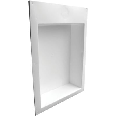 Builder's Best - Saf-T-Duct Dryer Outlet Box - White Builder's Best - Saf-T-Duct Dryer Outlet Box - White